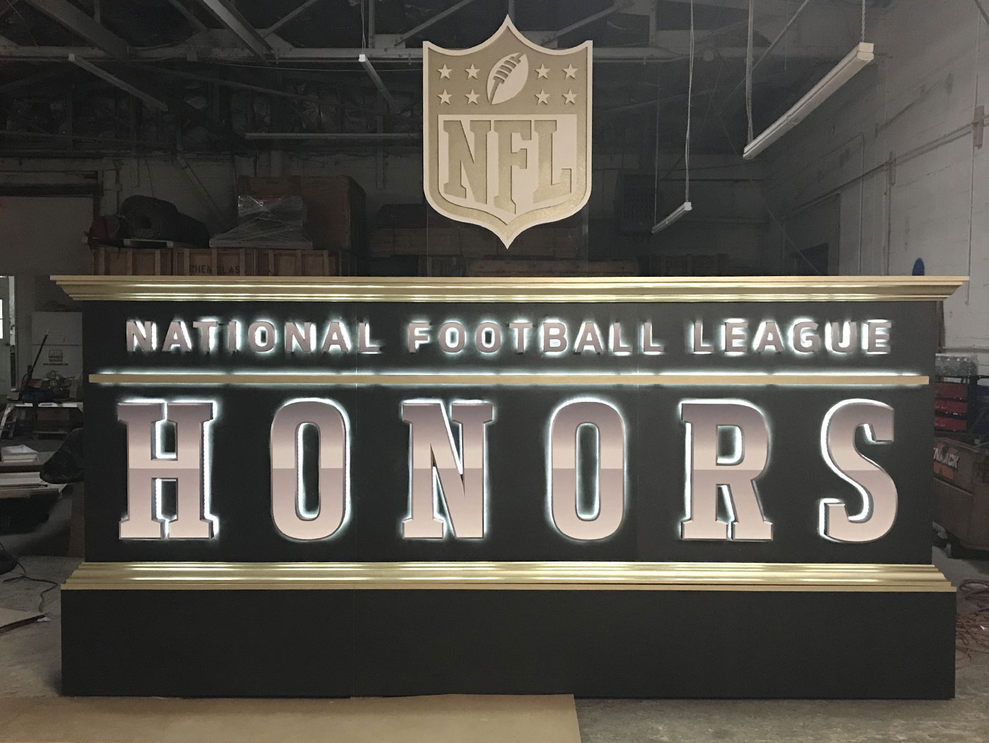 NFL Honors Sign